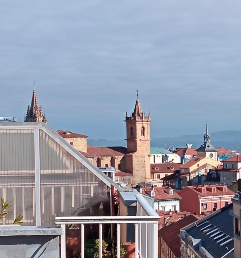 Apartament Atico Quintana II - Con Terraza, En El Centro Con Wifi Y Garaje Oviedo Zewnętrze zdjęcie