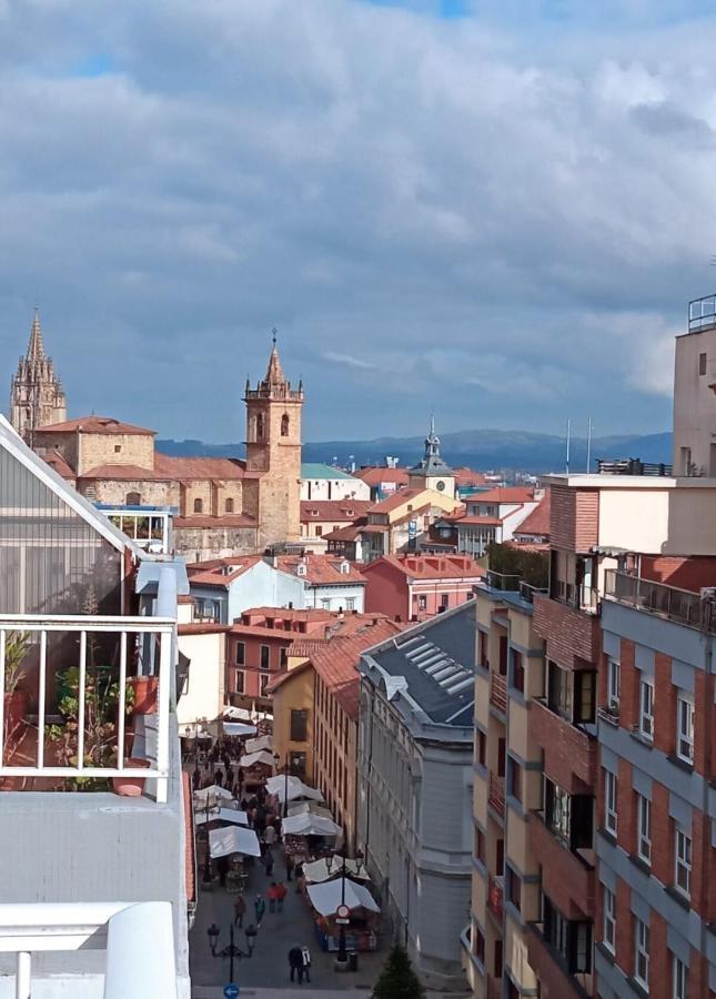 Apartament Atico Quintana II - Con Terraza, En El Centro Con Wifi Y Garaje Oviedo Zewnętrze zdjęcie